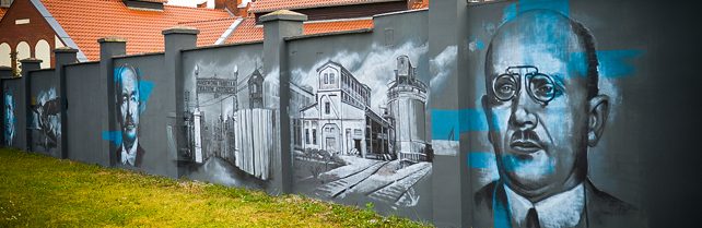 Mural w hołdzie wynalazcom