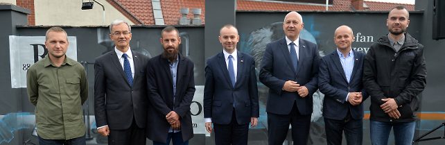 Mural w hołdzie wynalazcom odsłonięty