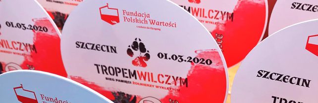Szczecin pobiegł Tropem Wilczym 2020