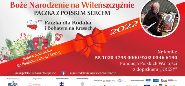 Startuje Paczka dla Rodaka i Bohatera na Kresach – Boże Narodzenie 2022! Startuje Paczka dla Rodaka i Bohatera na Kresach – Boże Narodzenie 2022!